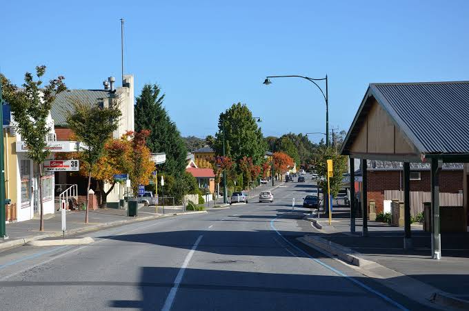 Main Street, Lobethal, in the Adelaide Hills